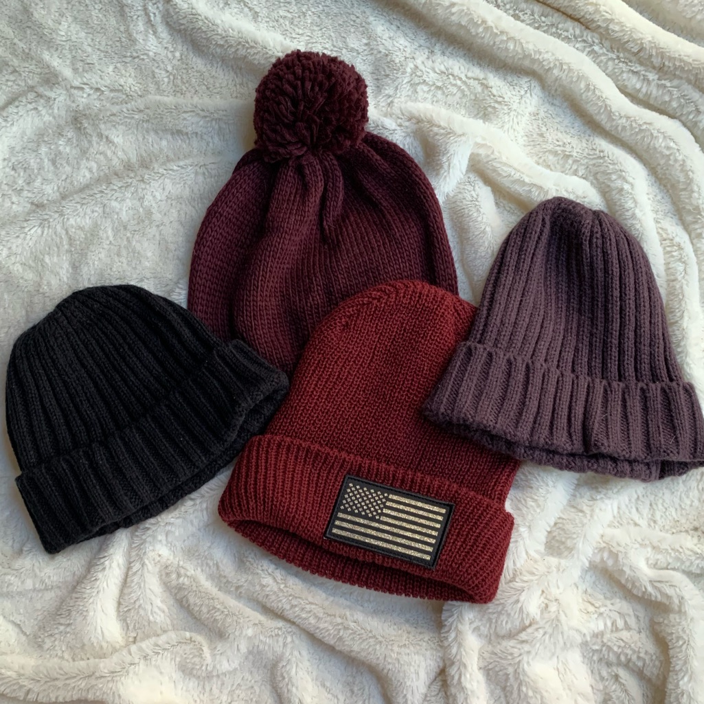 (4) Assorted Beanies Package